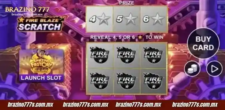 Fire Blaze Scratch is a very popular choice for playing games