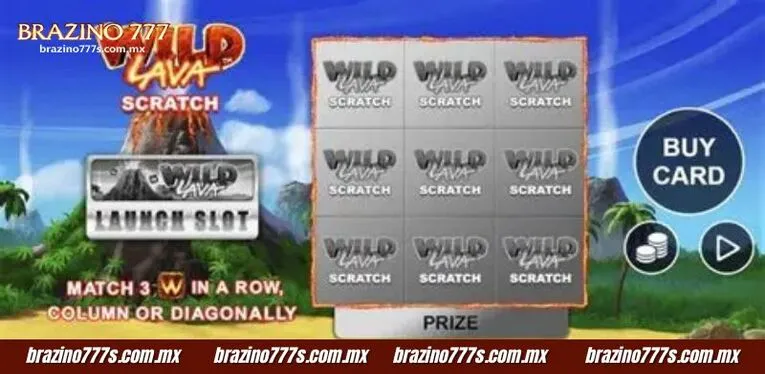 Wild Lava Scratch is dubbed the game that's impossible to lose at
